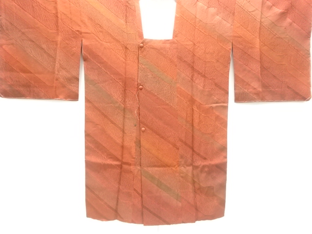 JAPANESE MICHIYUKI COAT / WOVEN DIAGONAL STRIPE